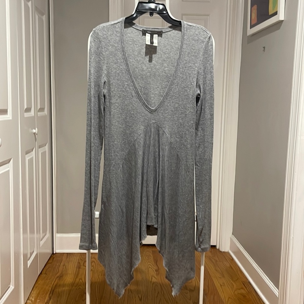 BCBG Max Azria long top. Size small